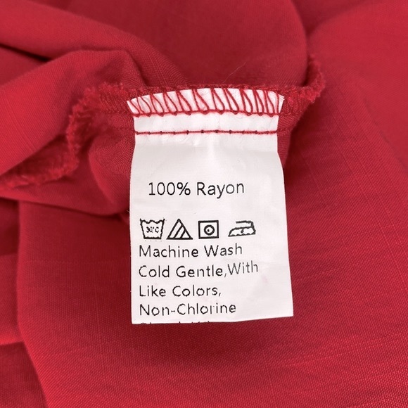 NWOT | SHEIN Tie Back Halterneck Shift Dress - Picture 7 of 8